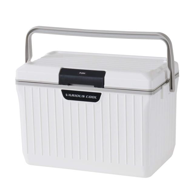 サンカ べリアスクーラー 高性能な断熱材を採用 ワンプッシュオープン型クーラーボックス 17L 大型 ホワイト 保冷力の高いハードタイプ の通販は 5,498円