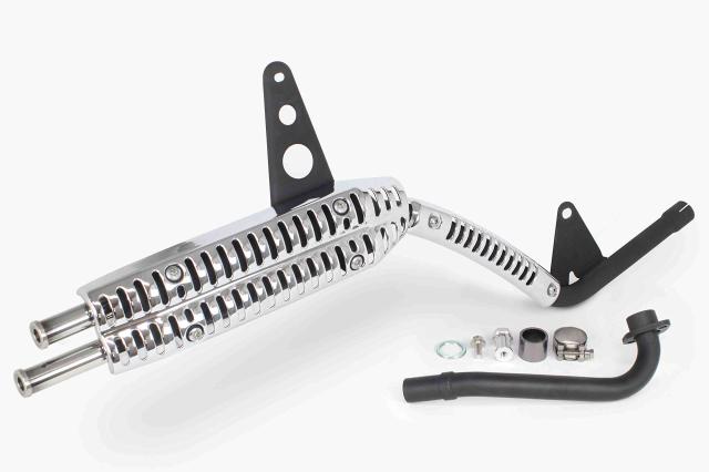 SP武川(TAKEGAWA) フルエキゾーストマフラー スクランブラーマフラー