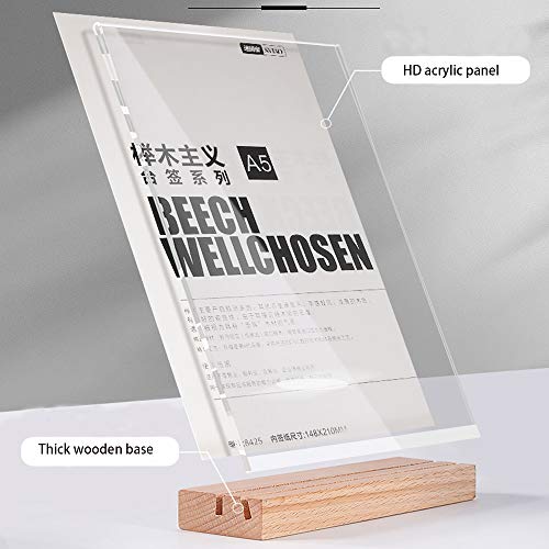 SVIAO サインホルダー フォトフレーム 透明アクリル メニュースタンド Amazon | SVIAO サインホルダー メニュースタンド フォト