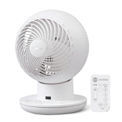 アイリスオーヤマ サーキュレーター アイ DC silent 静音 上下左右首振り 20畳 サイレントモデル DCモーター PCF-SDS15T-W ホワイトの通販は