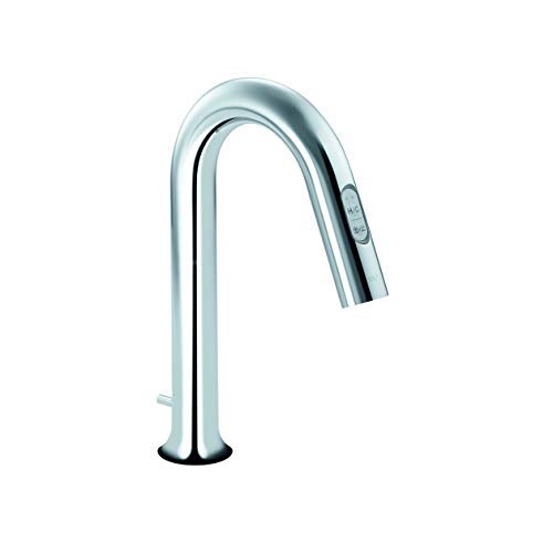 LIXIL(リクシル)INAX 自動水栓 オートマージュ グースネックタイプ 手動・湯水切替スイッチ付 混合水栓 100V 排水栓なし AM-313TCV1の通販は 42,667円