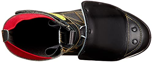 ノサックス ワークシューズ 安全靴 作業靴 道路舗装工事用安全靴 HSKマジック甲プロテクタ付 メンズ ブラック 28.0 cm 3E 道路舗装工事用安全靴 HSKマジック甲プロ付(固定式) ノサックス 舗装靴