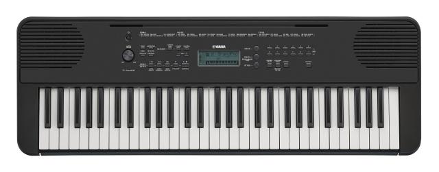 ヤマハ ポータブルキーボード 61鍵盤 ブラック PSR-E360B 便利なレッスン機能やタッチレスポンスを搭載
