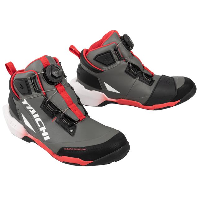 RSタイチバイク ライディングシューズ 靴防水 プロテクター内蔵 BOAダイヤル RSタイチ(RS TAICHI) バイク ライディングシューズ 靴 防水