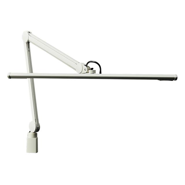 山田照明 Zライト 高演色LED 肌色きれい Ra90 ホワイト Z-S5000N W セード幅600×67mm・アーム長370+370mmの通販は