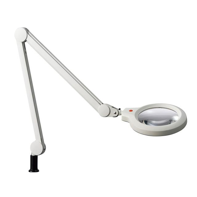 山田照明 Zライト レンズ付き 高演色LED 肌色きれい Ra90 ホワイト Z-37RL W セード幅φ170mm・レンズ径φ120mm・アーム長370+370mmの通販は