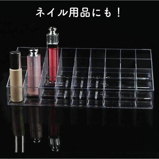 CHANEL クリア リップスタンド メイクブラシスタンド リップケース Amazon.co.jp: N&Z 口紅収納ケース リップ収納スタンド 24