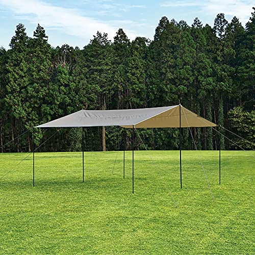 UNIFLAME(ユニフレーム) REVO スクエアタープ 4x4 TAN 682302の通販は