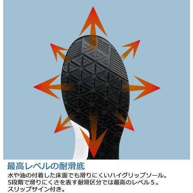 ミドリ安全 安全作業靴 JSAA認定 高反発 プロスニーカー QL01N ブラック 26.5 cm 3E_5