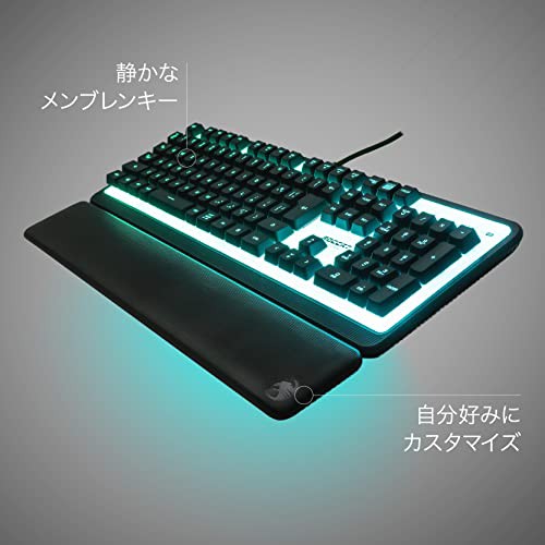 ROCCAT ゲーミングキーボード Magma JP 日本語配列 有線 ブラック/黒