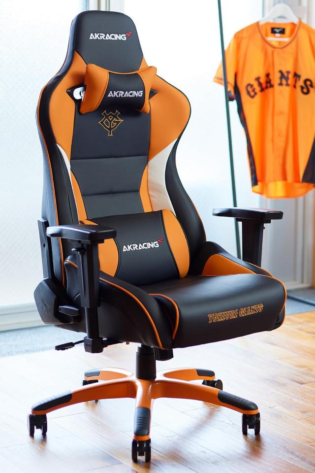 AKRacing ゲーミングチェア Pro-X V2 オレンジ レザータイプ