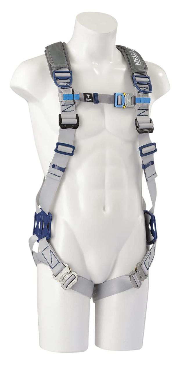 タイタン(TITAN) フルハーネス CANYON シルバー S PACN-10A-SI-S型の 