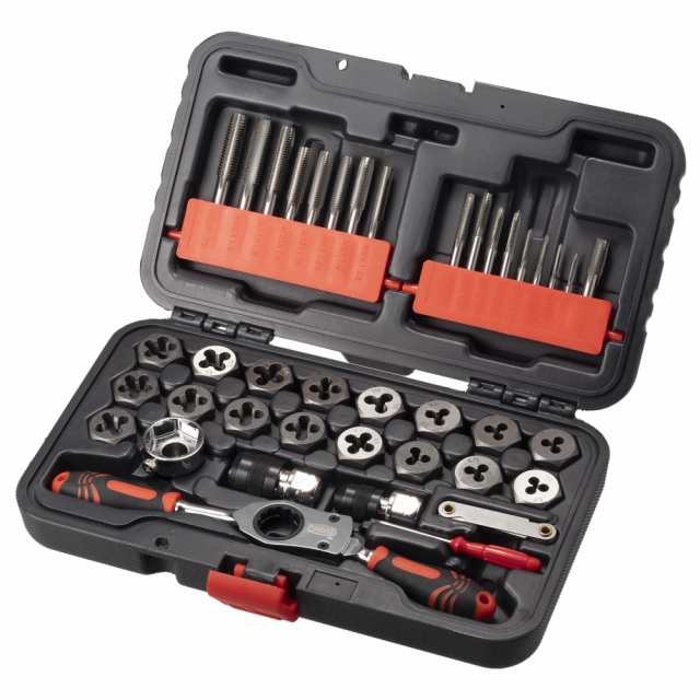 トネ(TONE) タップダイスセット TDS400 ブラック 内容40点の通販は 15,016円