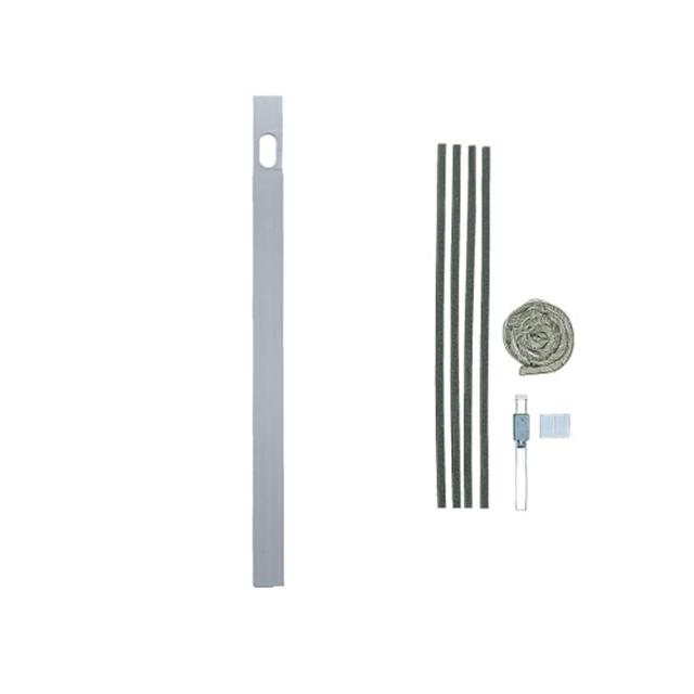 日晴金属 エア コン配管用 アルミ窓パネル シルバー 1280〜2240mm C-MP22-Sの通販は 8,180円