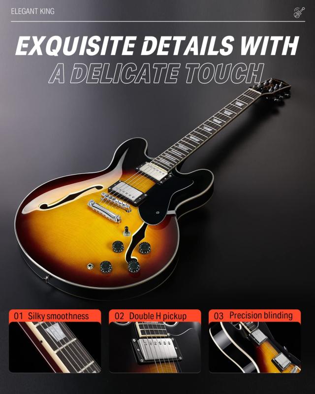 エレキギター/セミアコースティックギター エレキギター】SeventySeven Guitarsの人気セミアコモデルに