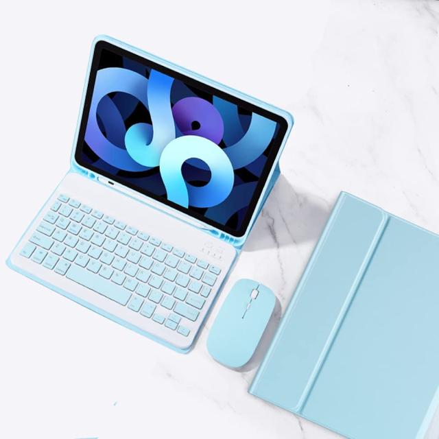 マウス付き iPad Pro 12.9インチ 第6世代 キーボードケース かわいい キャンディーカラー レディース iPad Pro 12.9 第 5 4 3 世代 分離