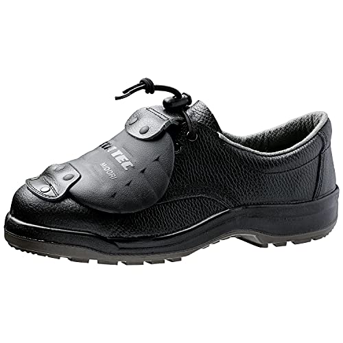 ミドリ安全 安全靴 JIS規格 甲プロテクタ付 ゴム紐 CJ010 甲プロM2 ブラック 28.0cm