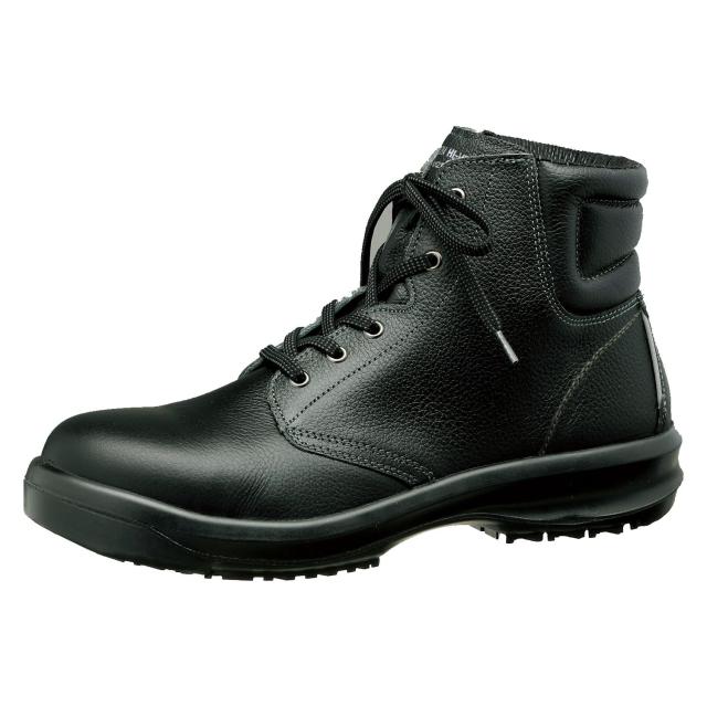 ミドリ安全 ハイグリップセフティ 安全靴 JIS規格 中編上靴 耐滑 つまずき防止 衝撃吸収 HGS520 ブラック 23.5 cm