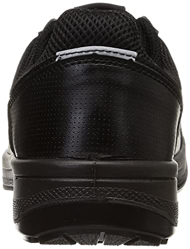 シモン 安全作業靴 JSAA規格 短靴 プロスニーカー 耐滑 先芯 作業靴 紐 8911 ブラック 30.0 cm 3E