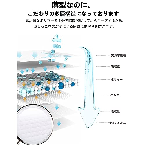 HONEYCARE ハニーケア ペットシーツ 薄型 犬 レギュラー 33*45cm 200枚*4袋 800枚入り