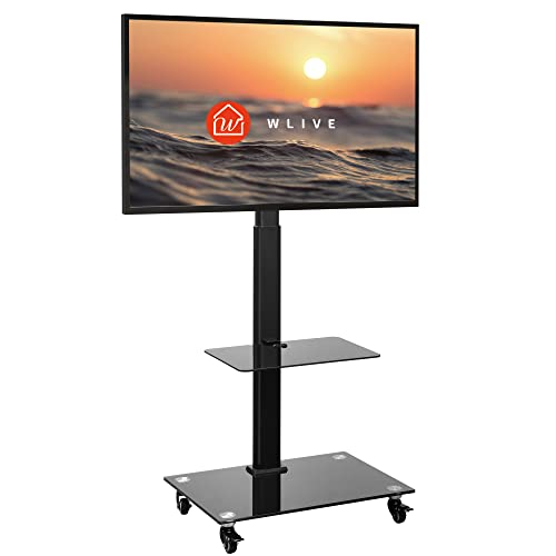 WLIVE テレビスタンド 壁寄せテレビスタンド キャスター付き 壁寄せ キャスター tvスタンド 液晶TVスタンド ロータイプ 自立式 伸縮 高さ