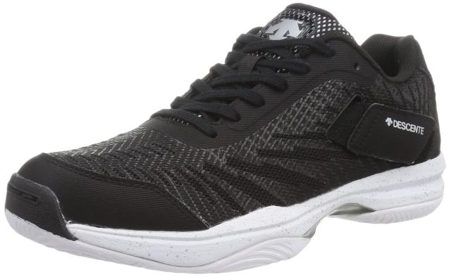 デサント バレーボールシューズ SKY LO KB コウノエベルト 通気性 軽量性 安定性 バレーシューズ BLK 24.5 cm 12,257円