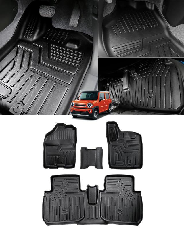 Cartist スズキ 新型 ハスラー MR52S MR92S型 フロアマット 立体カーマット 車用 3Dフロアマット 立体構造 Suzuki hustler 2020年1月〜