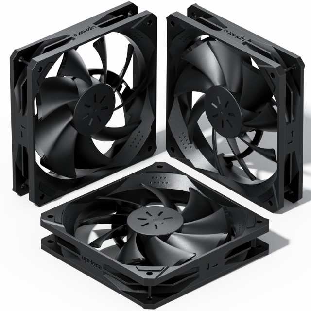 Novonest PCケースファン 120mm 高性能 静音 3PINコネクタ 冷却