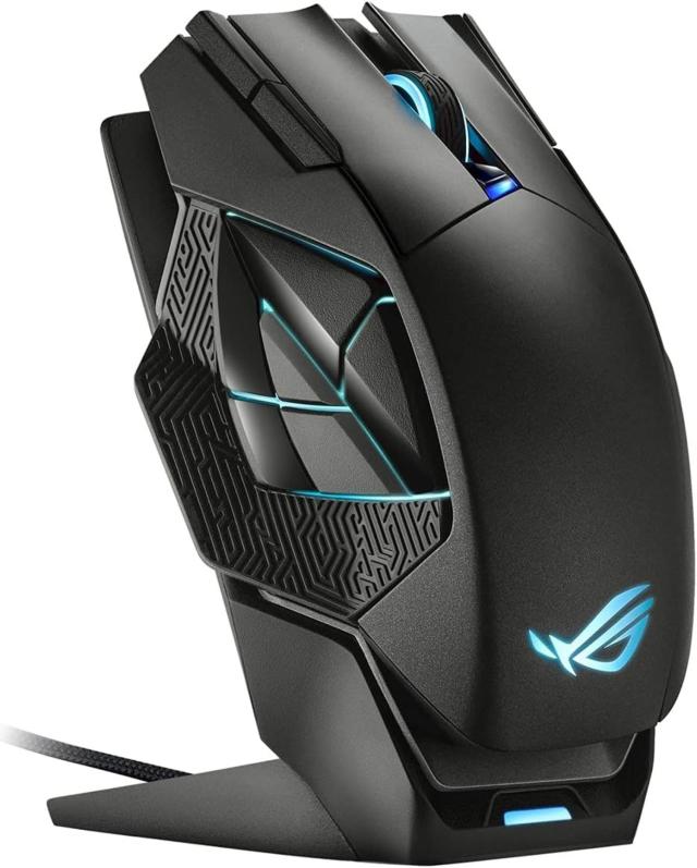 ASUSTek ゲーミングマウス ワイヤレス ROG Spatha X MMO 19,000dpi 12 
