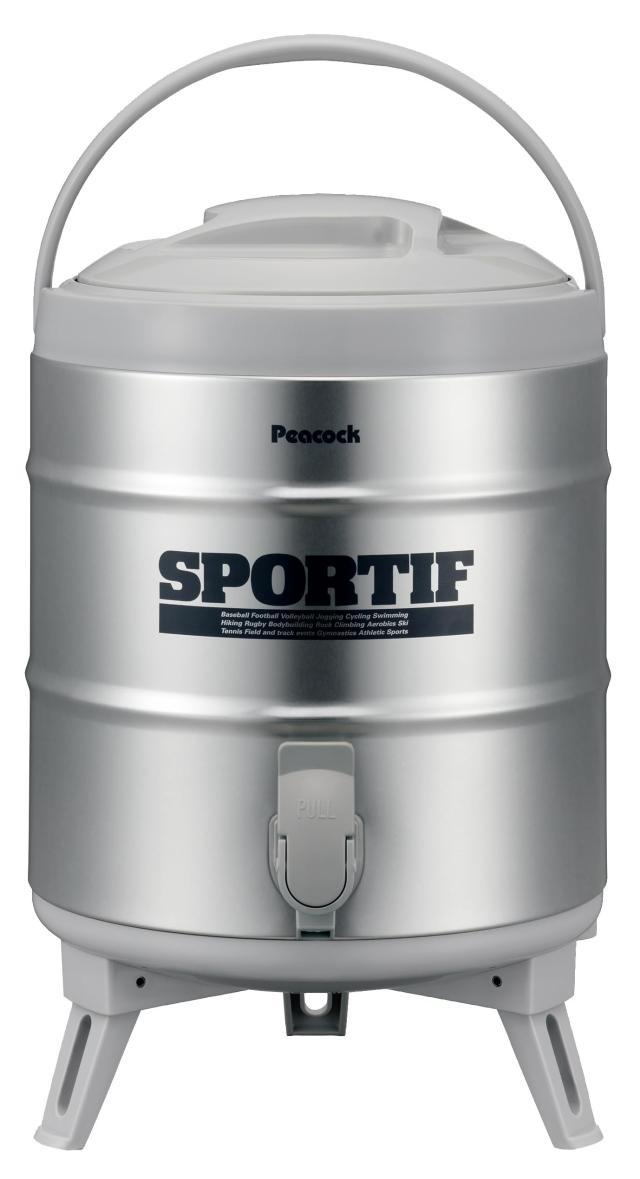 ピーコック魔法瓶工業(The-peacock) ピーコック ウォータージャグ 8.1L 日本製 保冷 保温 洗いやすい 広口 保冷力 軽量 抗菌 レバー式 キの通販は