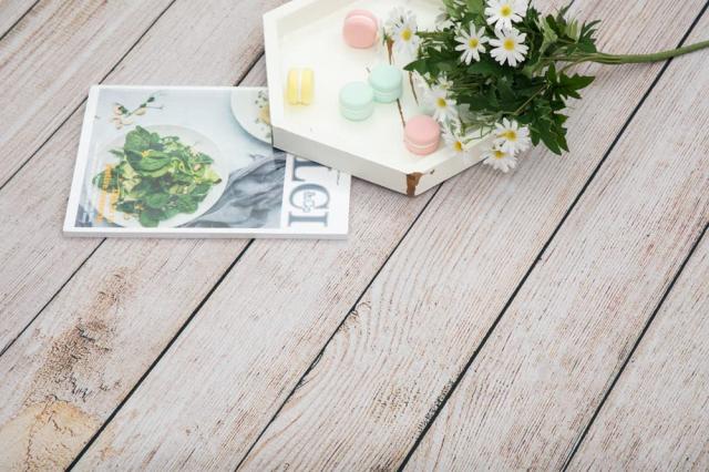 写真撮影用具 Kate 1.5x2.5m 木目 ラバーマット 木の板 写真用 ゴム