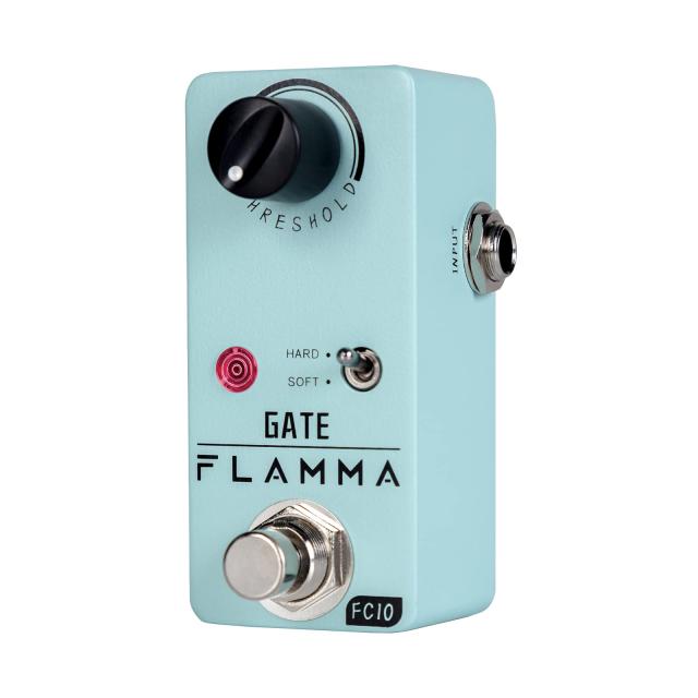 FLAMMA FC10 ノイズ ゲート ギター ペダル ノイズ キラー スマート ノイズ減少 ノイズ サプレッサー エフェクト ペダル トゥルー バイパ