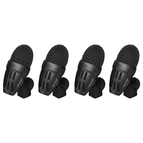 Behringer ベリンガー ドラム用マイクセット 7本セット バスドラム用ダイナミックマイク1本 スネア/タム用ダイナミックマイク4本 オーバ