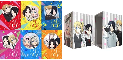 ほぼ新品　かぐや様は告らせたい 天才たちの恋愛頭脳戦　DVD 全6巻＋BOX Blu-ray】かぐや様は告らせたい 〜天才たちの恋愛頭脳戦