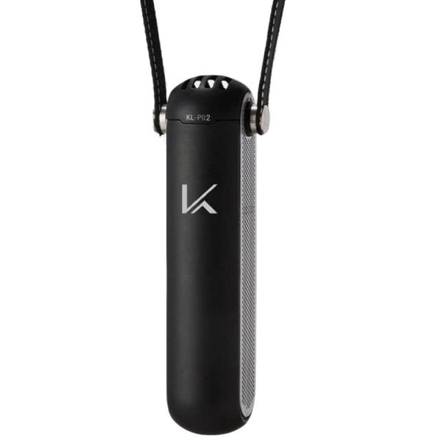 Kaltech カルテック ターンド・ケイ MY AIR 携帯型 パ ーソナル除菌脱臭機 首掛タイプ 花粉・ダスト対策モデル ブラック TURNEDKP02K