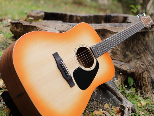 Morris モーリス Perfomers Edition M-011 HS アコースティックギター ハニー サンバースト つや消し マット塗装_1