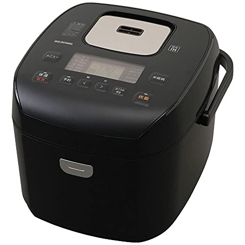 アイリスオーヤマ 炊飯器 10合 1.8升 圧力IH式 40銘柄炊き分け機能 極厚火釜 大火力 玄米 ブラック RC-PD10-Bの通販は