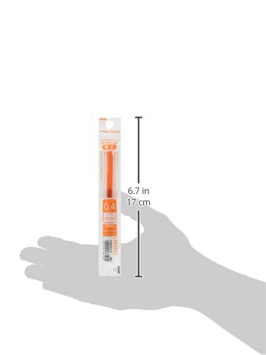 ぺんてる ボールペン替芯 エナージェル 0.4mm オレンジ 10本 XLRN4TL-F