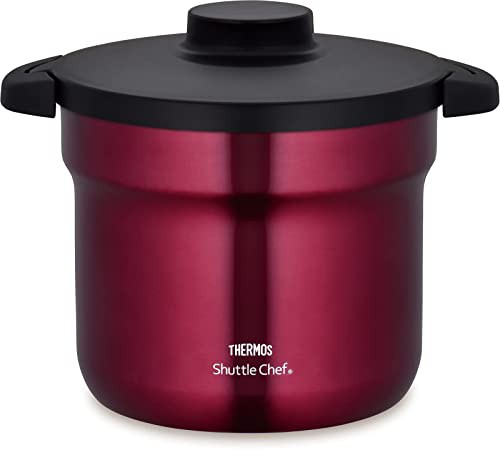 サーモス 真空保温調理器 シャトルシェフ 4.3L (4~6人用) レッド 調理鍋ふっ素コーティング加工 KBJ-4501 Rの通販は