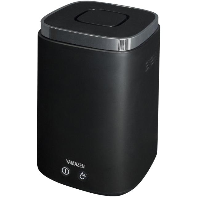 山善 加湿器 加熱式 スチーム式 上から給水 (最大加湿 500ml) (タンク容量 2.4L) (木造~8.5畳 / プレハブ洋室~14畳) 卓上 小型 寝室 ブ