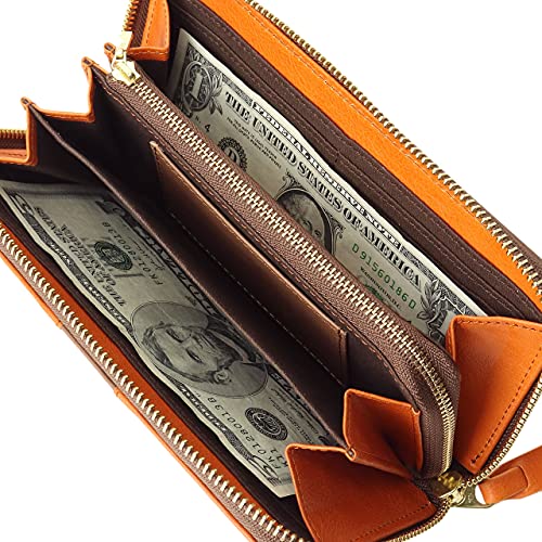 moz(モズ) 長財布 レザー ラウンドファスナー square スクエア メンズ