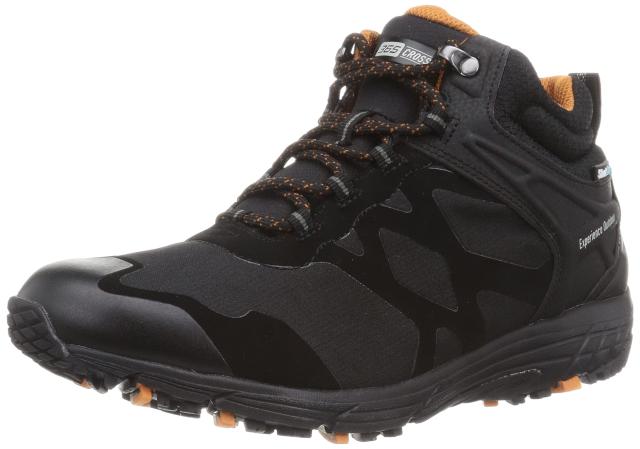 ムーンスター スニーカー 晴雨兼用 防水 ウォーキングシューズ ミッドカット 衝撃吸収 SPLT SD メンズ ブラック 24.5 cm 4Eの通販は 4,534円