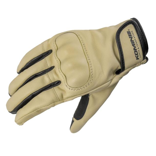 コミネ バイク用 グローブ GK-252 プロテクトゴートレザーグローブ Beige XL 8,756円