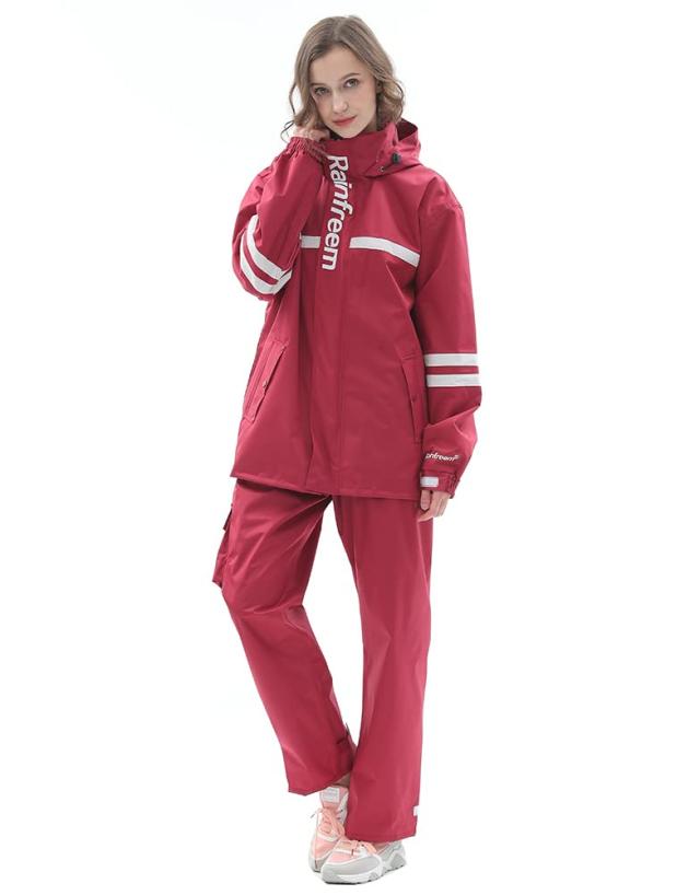 TASOGARA レインウェア上下セット レディース レインコート メンズ 上下セット カッパ 男女兼用 自転車 バイク スクーター 雨着 雨具 の通販は 6,077円