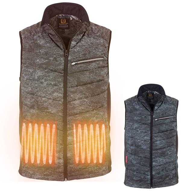 ボルトヒート 電熱ベスト 衿裏ブロックフリース アウター向け 保温 防風 3段階温度調整可能 防寒対策 屋外作業 通勤 通学 服単品 バッの通販は 5,545円