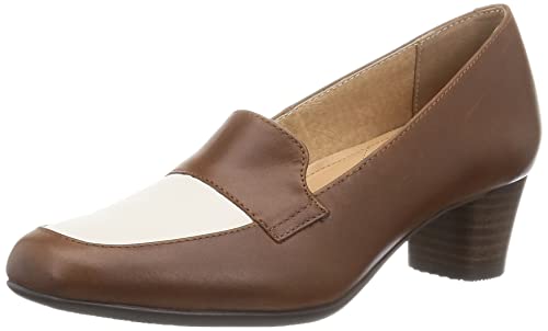 イング パンプス IGLF13057E ブラウンコンビ 22.5 cm