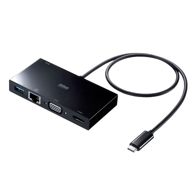 サンワサプライ(Sanwa Supply) USB Type-Cモバイルドッキングステーション (USB Aコネクタ メス/USB Type-Cコネクタ メス/HDMIタイプA メの通販は