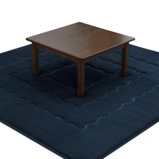 クモリ(Kumori) こたつ敷布団 190X240m こたつマット 単品売り 長方形 蓄熱わた使用 吸湿発熱 ラグ 両用 カーペット 極厚 厚手 おしゃれ の通販は