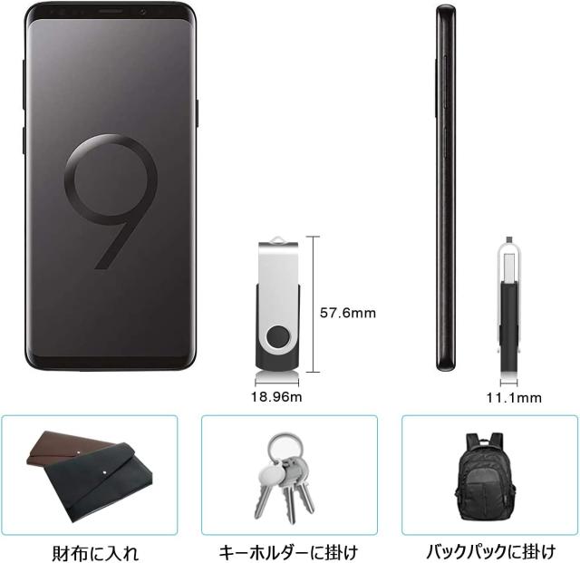 RAOYI USBメモリ 8GB USB2.0 20個セット フラッシュドライブ 回転式 まとめ買い 業務用 メモリスティック 問屋 ストラップホール付き （_2