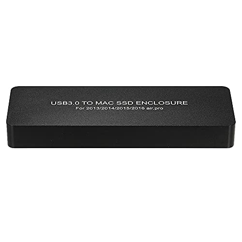 NFHK Mac Air Pro 2013 2014 2015 2016 SSD ポータブルケース USB 3.0から16+12ピンモバイルボックス HDDエンクロージャ